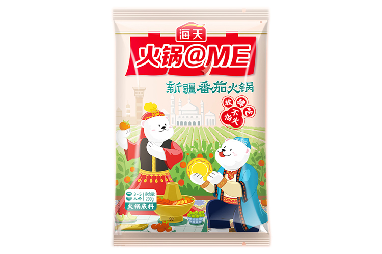 海天新疆番茄火锅底料 200G